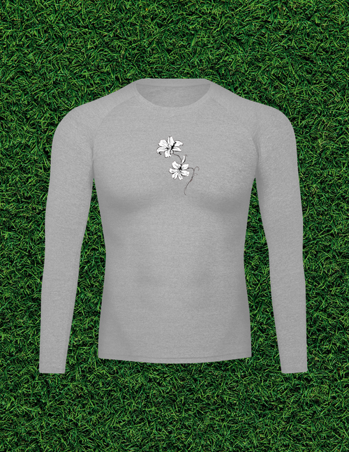 AOGWEAR "BLOSSOM LIKE A LILY" PERFORMANCE LONG SLEEVE T-SHIRT.