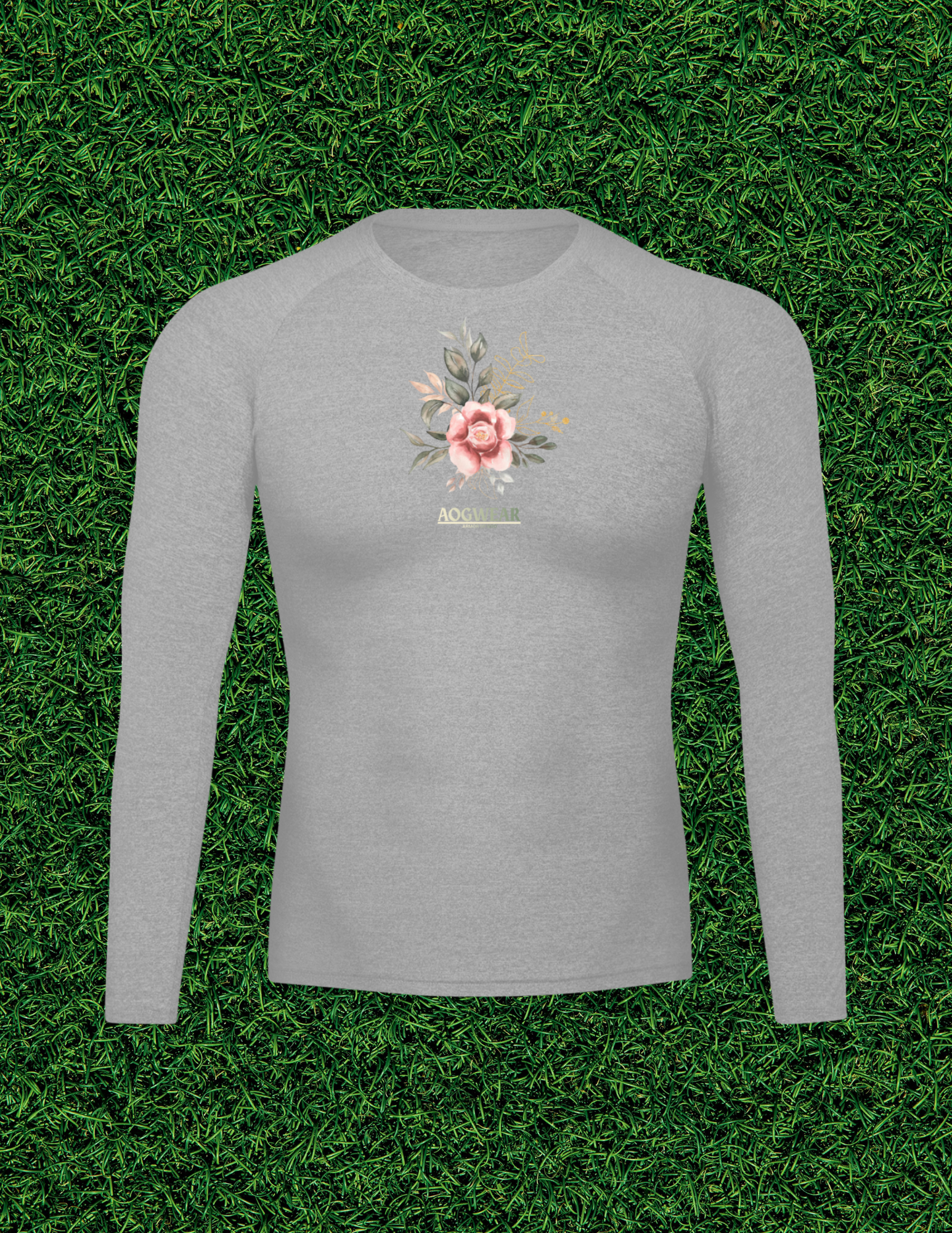 AOGWEAR "JESUS IS KING" PERFORMANCE LONG SLEEVE T-SHIRT.