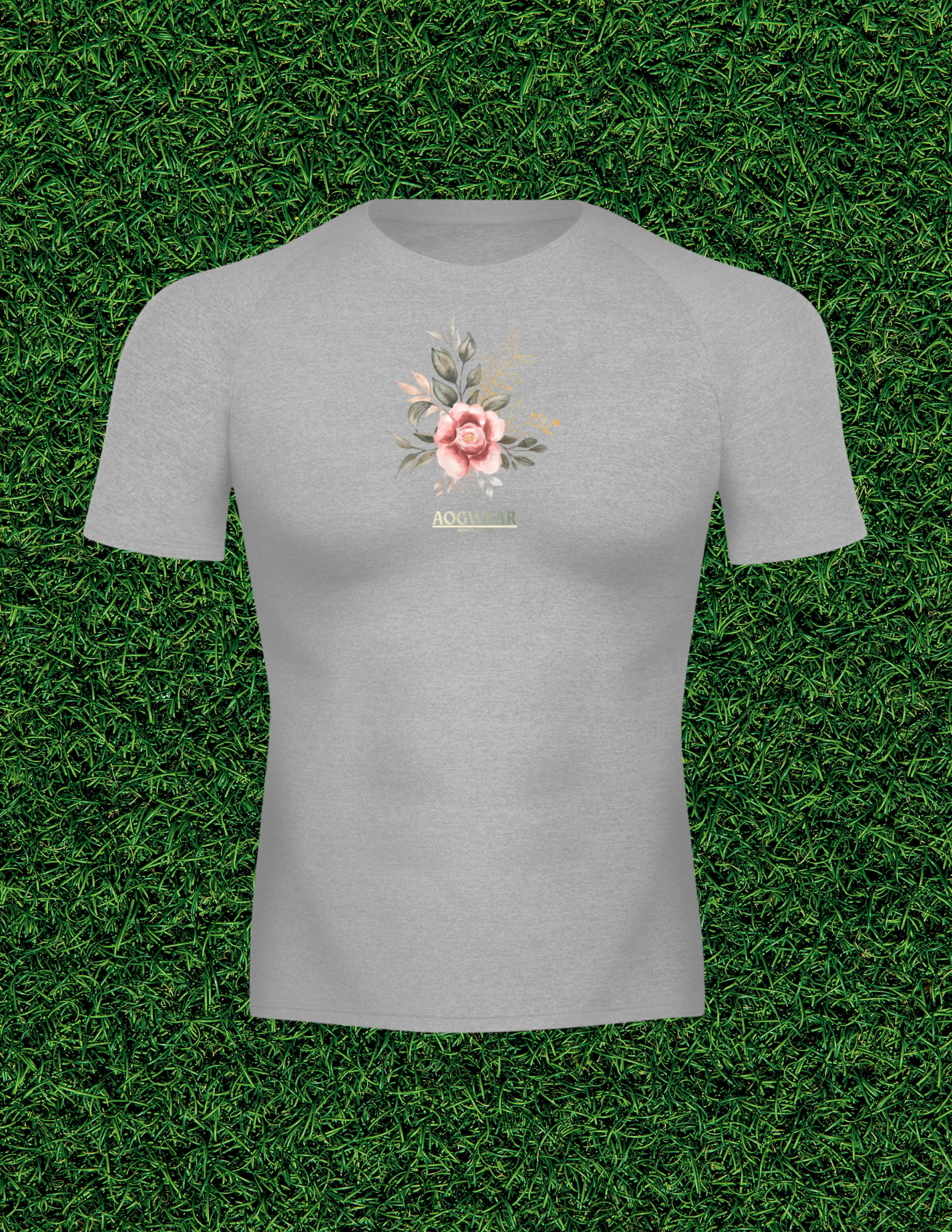 AOGWEAR "JESUS IS KING" PERFORMANCE SHORT SLEEVE T-SHIRT.
