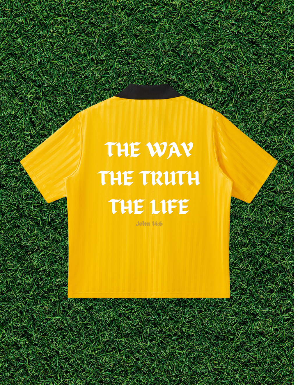 AOGWEAR "JOHN 14:6" JERSEY STYLE SHIRT.