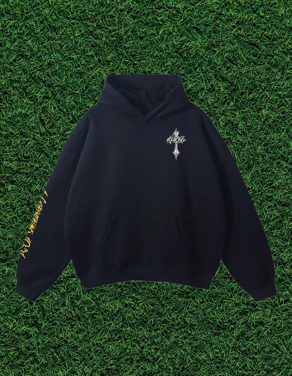 OGWEAR "ALL GLORY TO GOD" STREETWEAR OVERSIZED FLEECE HOODIE DESIGN EDITION.