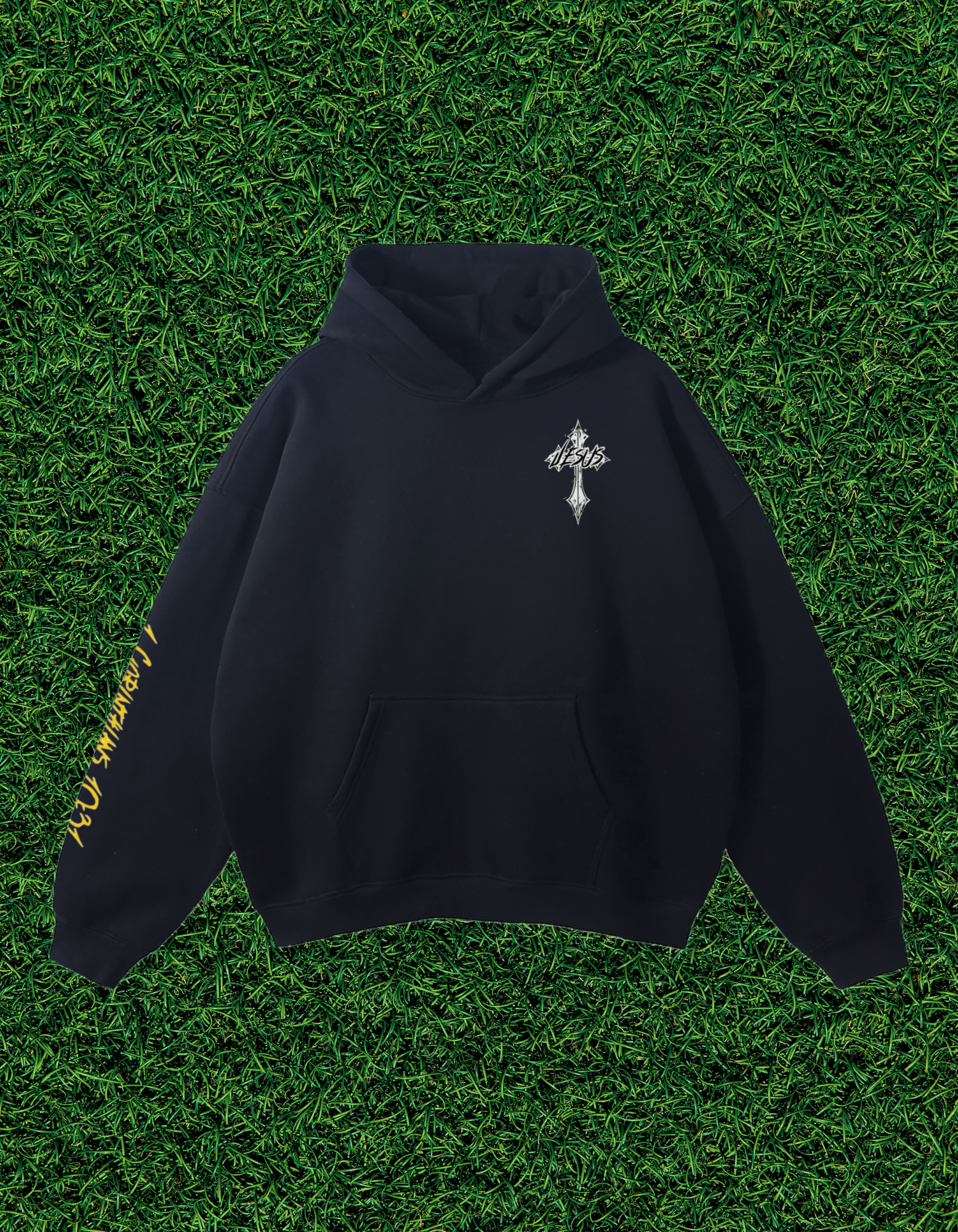 OGWEAR "ALL GLORY TO GOD" STREETWEAR OVERSIZED FLEECE HOODIE DESIGN EDITION.