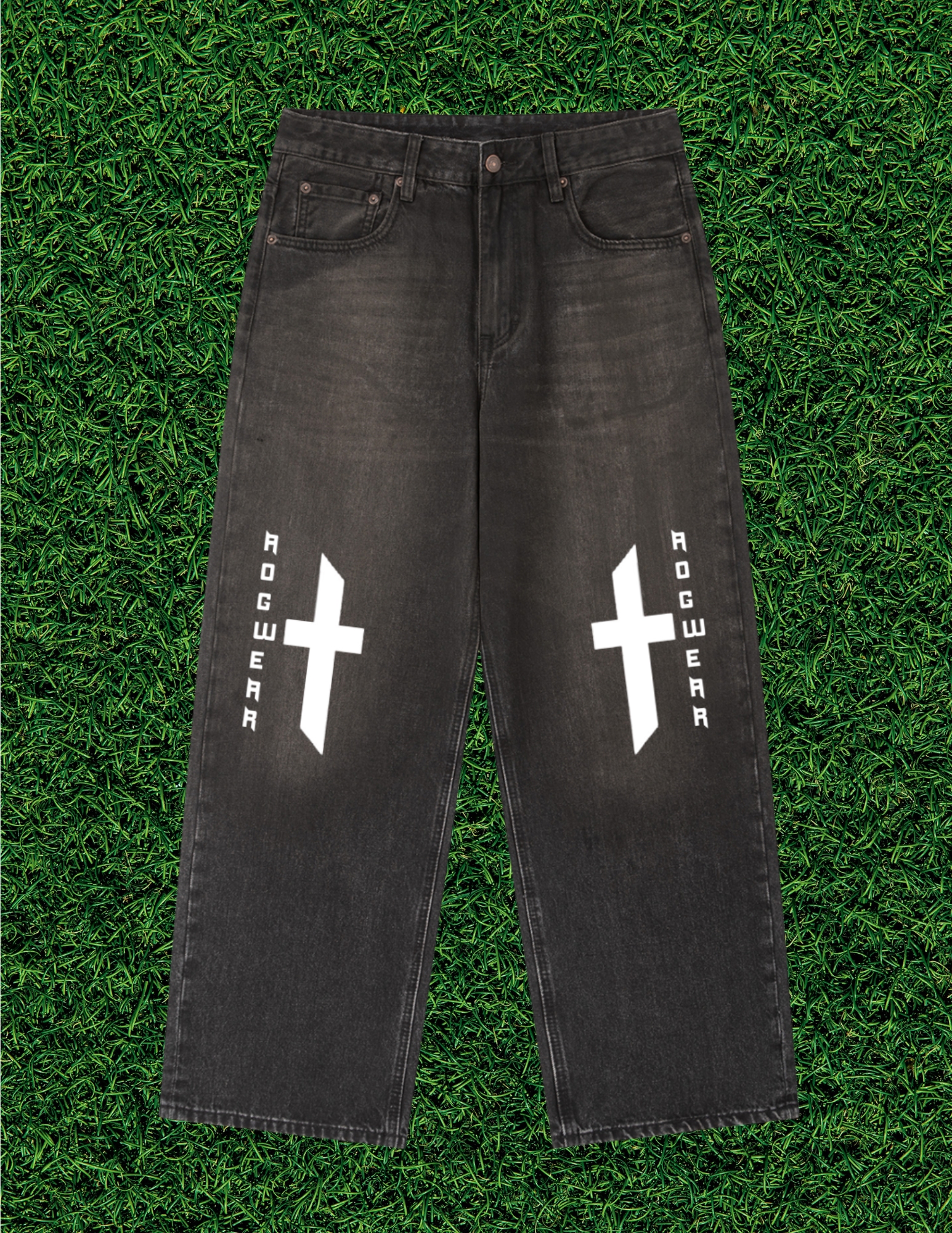 AOGWEAR VINTAGE WASHED HEAVY DENIM JEANS. (Prototype)